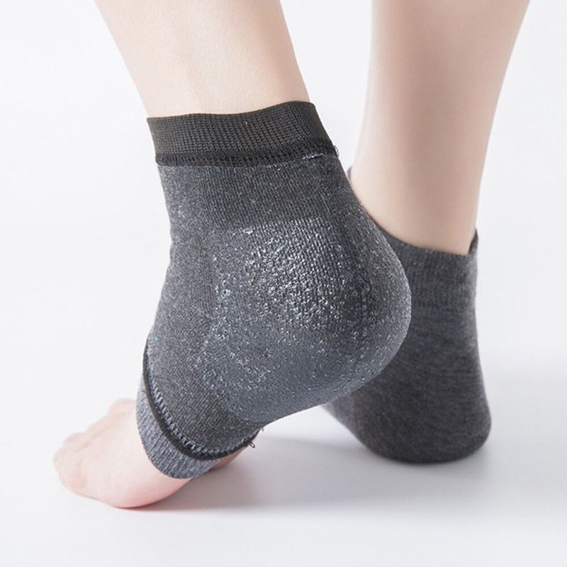 10 Paires De Chaussettes Anti-fissures En Silicone Pour Les Pieds