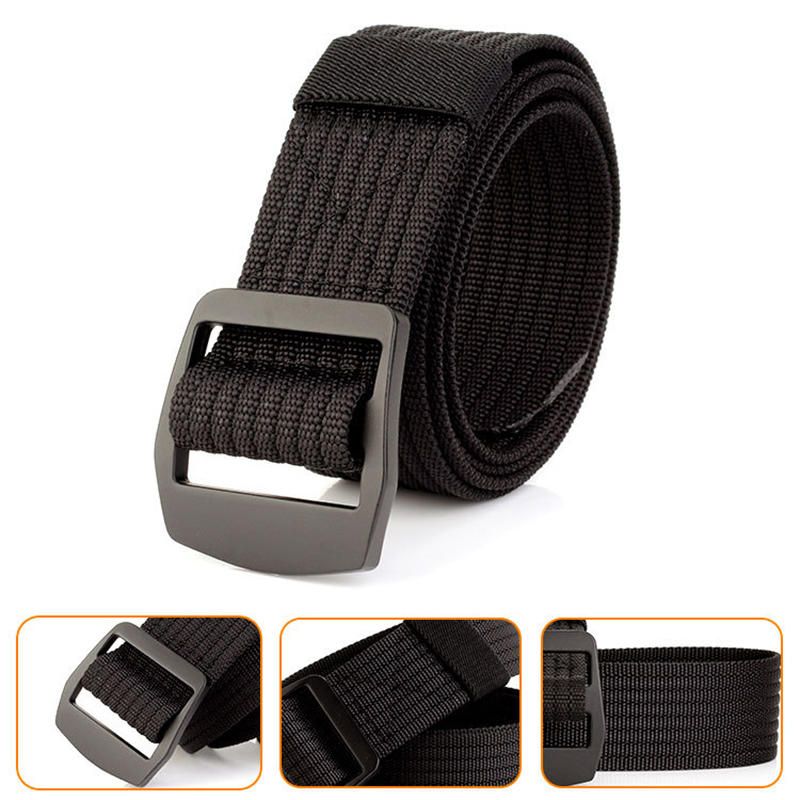 120 cm Hommes Stretch Tressé Élastique Tissage Nylon Ceintures Militaires Sport En Plein Air Tactique Ceinture