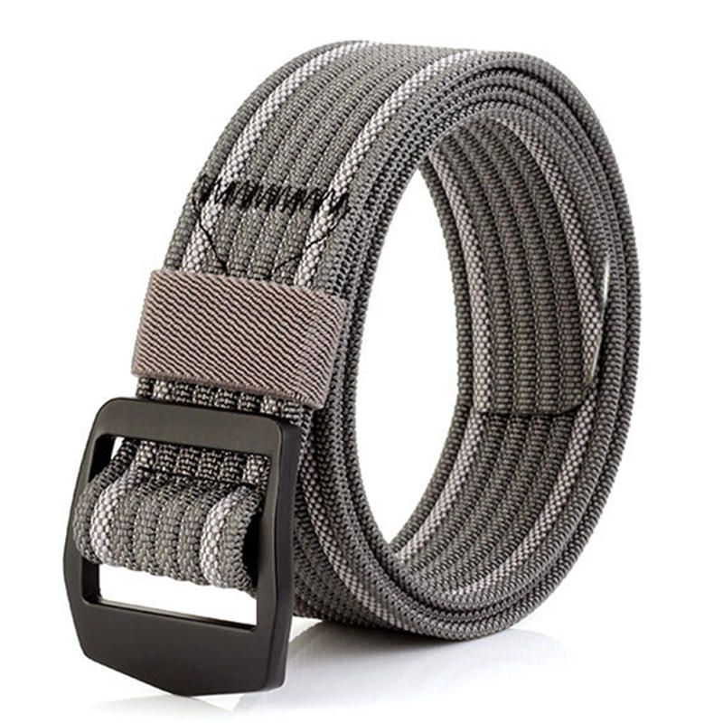 120 cm Hommes Stretch Tressé Élastique Tissage Nylon Ceintures Militaires Sport En Plein Air Tactique Ceinture