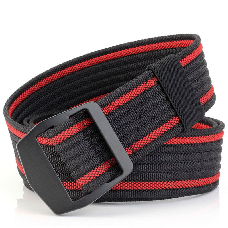 120 cm Hommes Stretch Tressé Élastique Tissage Nylon Ceintures Militaires Sport En Plein Air Tactique Ceinture