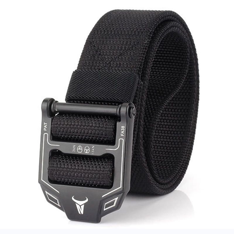 125cm Ceinture Ferme En Nylon Pour Hommes Ceintures D'entraînement Tactiques De Camping