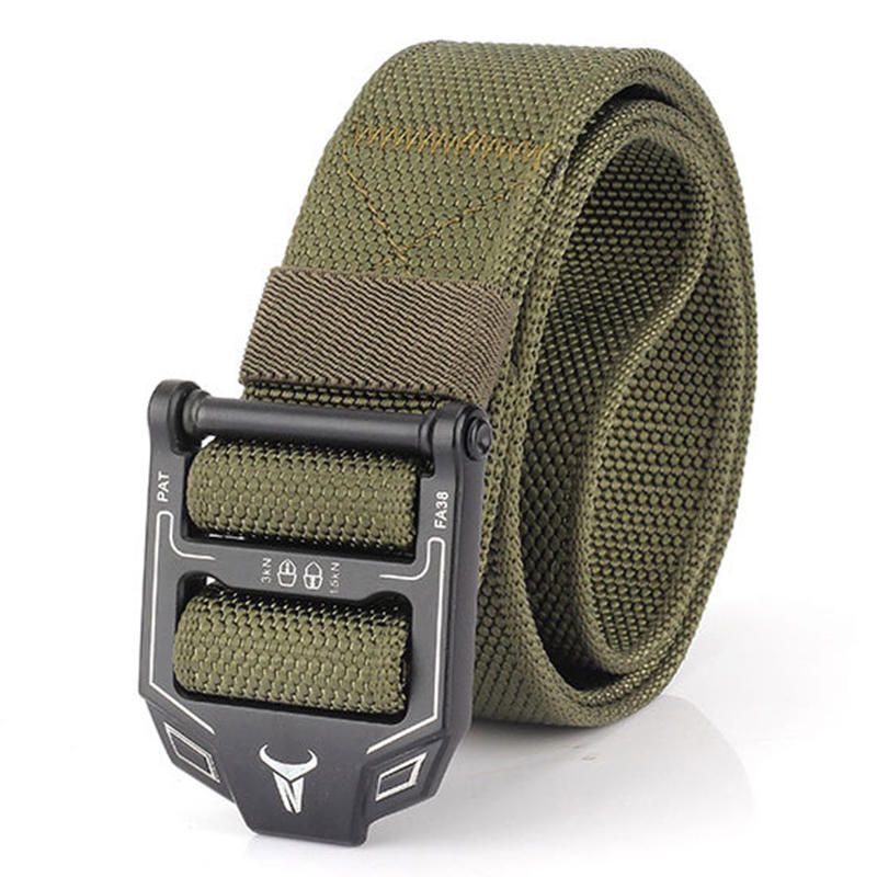 125cm Ceinture Ferme En Nylon Pour Hommes Ceintures D'entraînement Tactiques De Camping