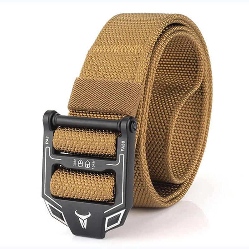 125cm Ceinture Ferme En Nylon Pour Hommes Ceintures D'entraînement Tactiques De Camping