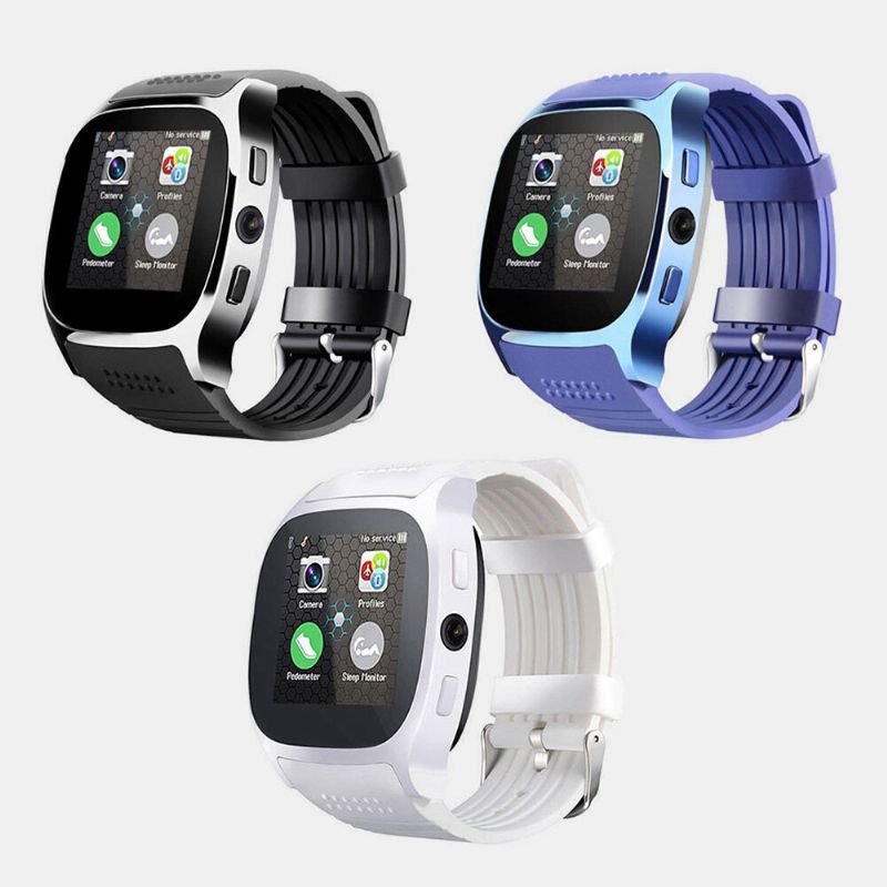 3 Couleurs Ips Silicone Hommes Casual Sports Multifonctionnel Smart Wearable Watch Digital Watch