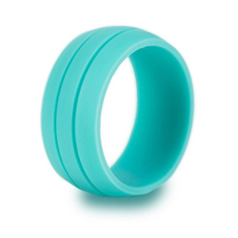 8.5mm Tendance Coloré Anneau En Silicone Environnemental Casual Unisexe En Gros Cadeau Pour Hommes Pour Femmes