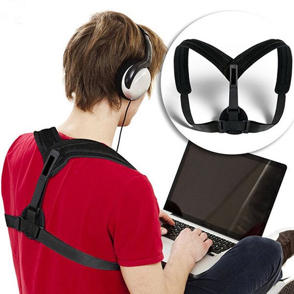 Adulte Réglable Posture Correcteur Brace Épaule Dos Correction Ceinture De Soutien