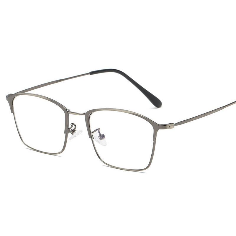 Anti-fatigue Anti-lumière Bleue Vogue Square Clear Lens Glasses