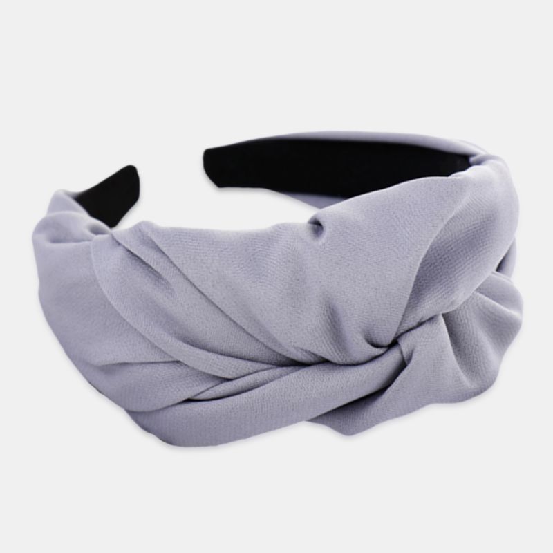 Bandeau De Couleur Unie Noeud Monochrome Quatre Couleurs