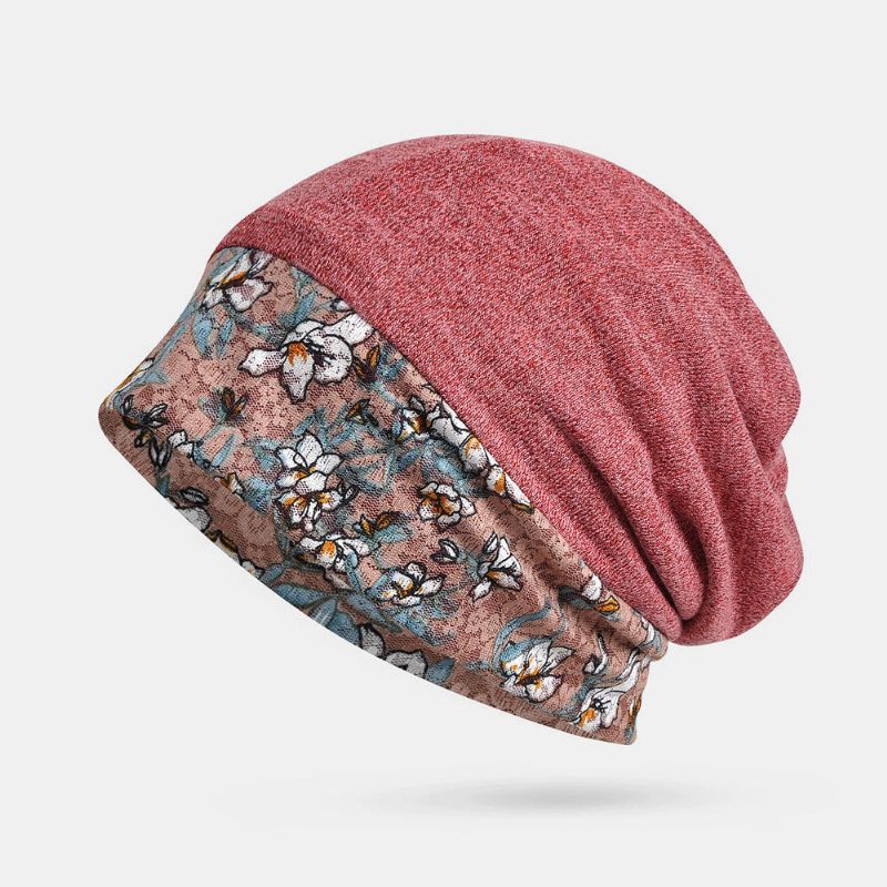 Bonnet Décontracté À Coutures Polyvalentes En Coton D'hiver