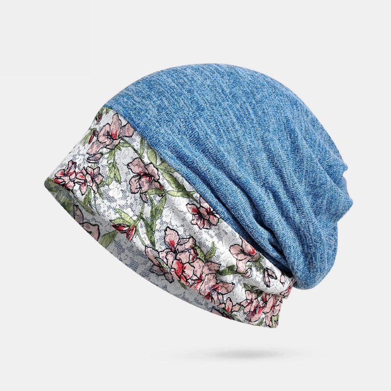 Bonnet Décontracté À Coutures Polyvalentes En Coton D'hiver