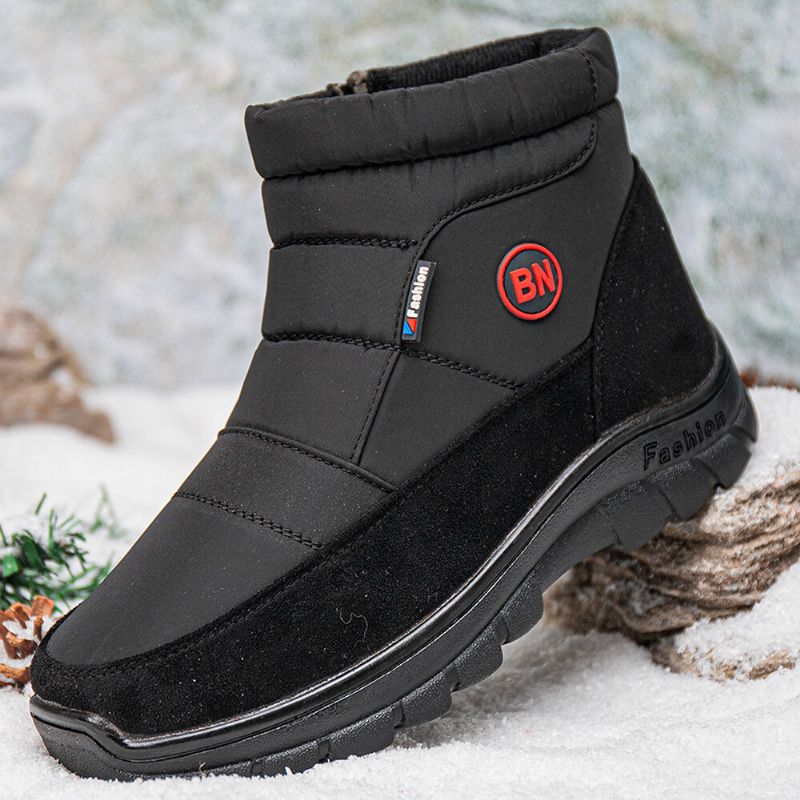 Bottes De Neige Épaisses Et Chaudes Pour Hommes