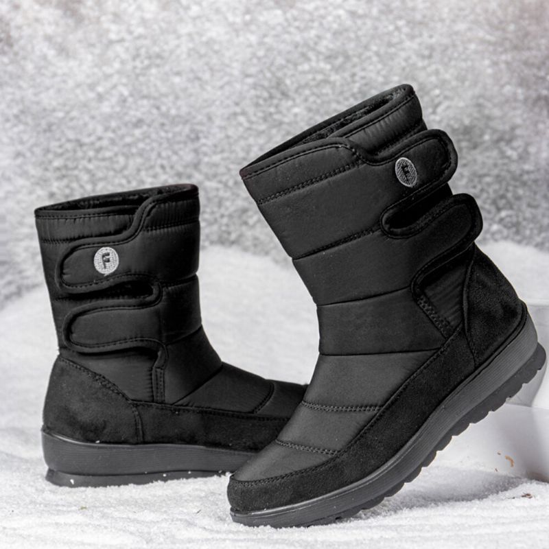 Bottes De Neige À Mollet Court Et Imperméables Pour Femmes