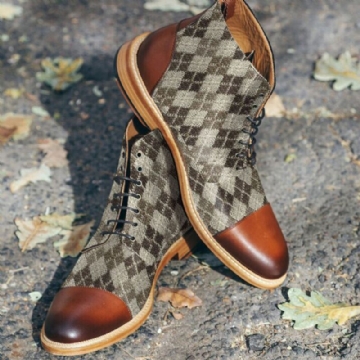 Bottes De Style Britannique Pour Hommes