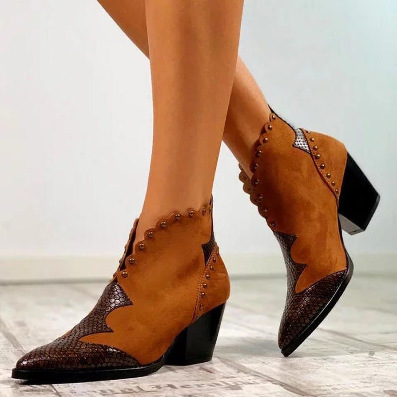 Bottines Respirantes En Daim Grande Taille Pour Femmes