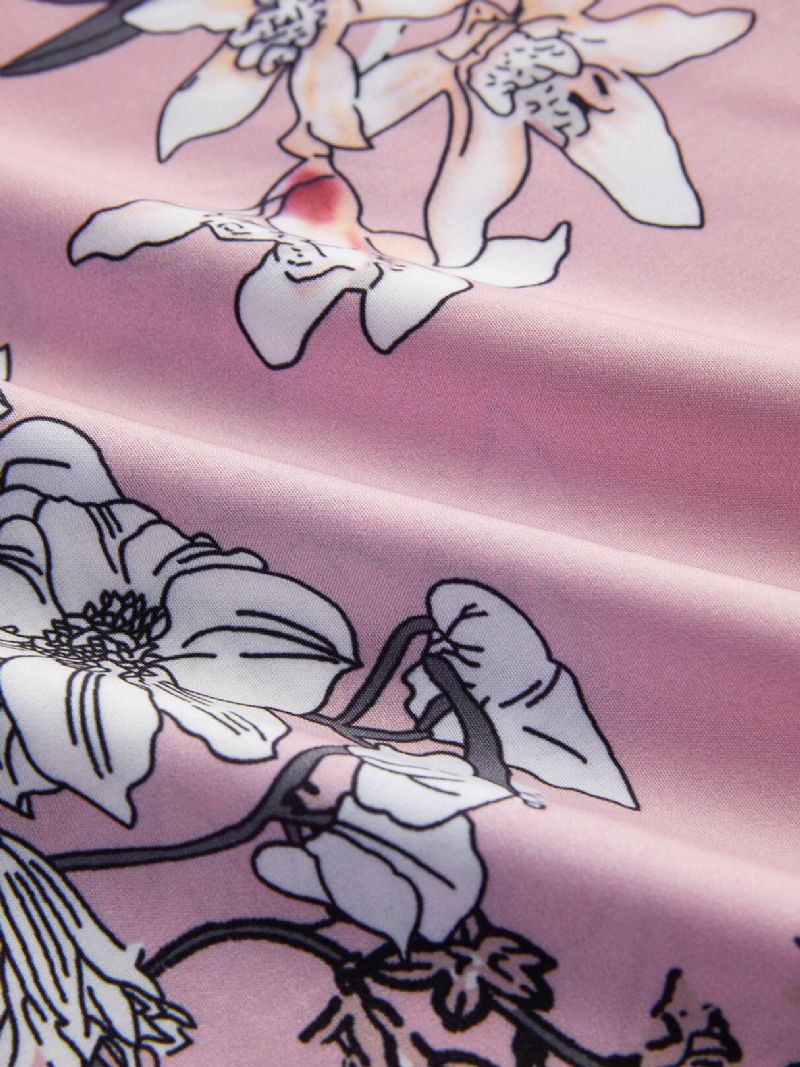 Cami Sans Manches À Imprimé Floral Aléatoire Pour Femmes