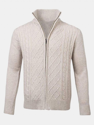 Cardigans Chauds À Manches Longues Pour Homme