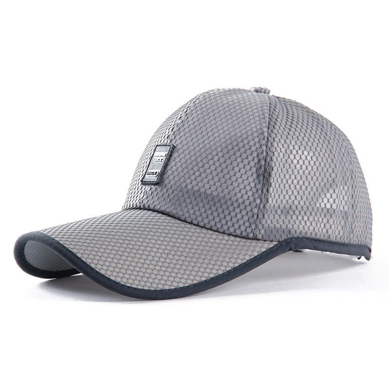 Casquette De Baseball Décontractée En Maille Pour Parasol Pour Homme