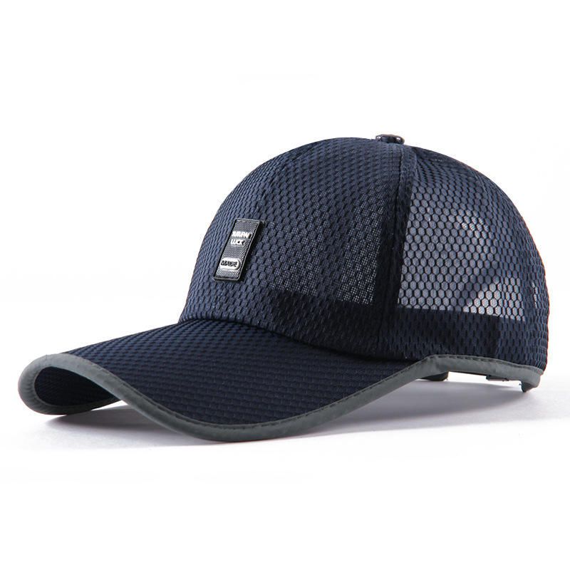 Casquette De Baseball Décontractée En Maille Pour Parasol Pour Homme