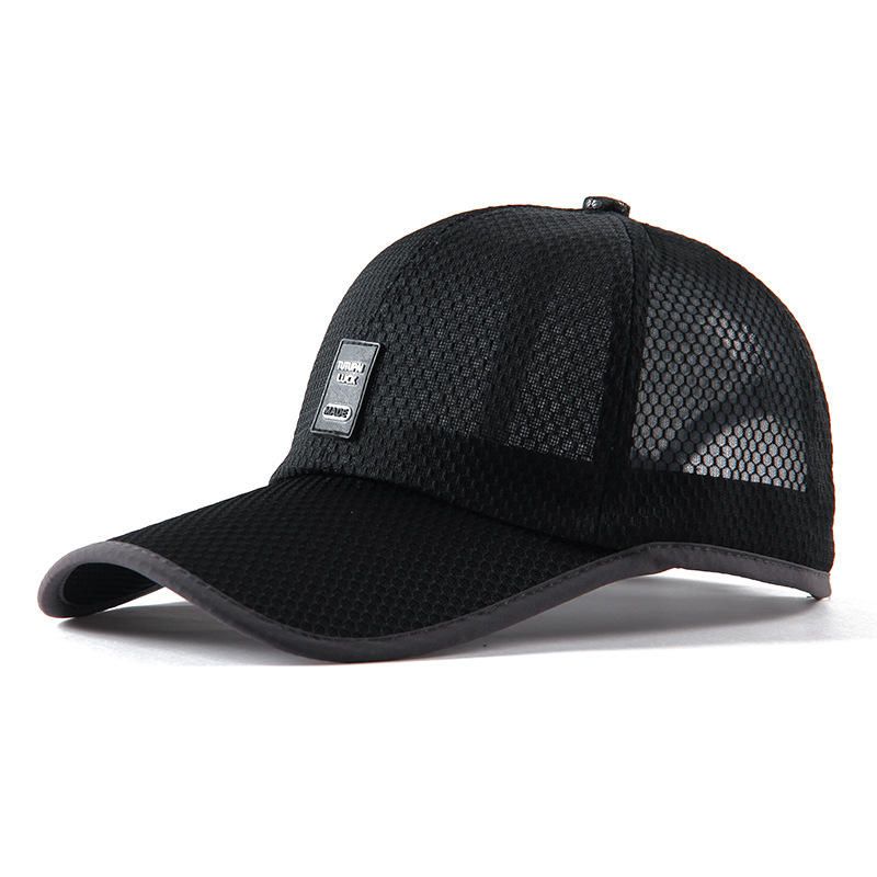 Casquette De Baseball Décontractée En Maille Pour Parasol Pour Homme