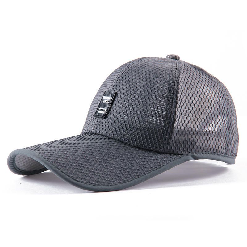 Casquette De Baseball Décontractée En Maille Pour Parasol Pour Homme