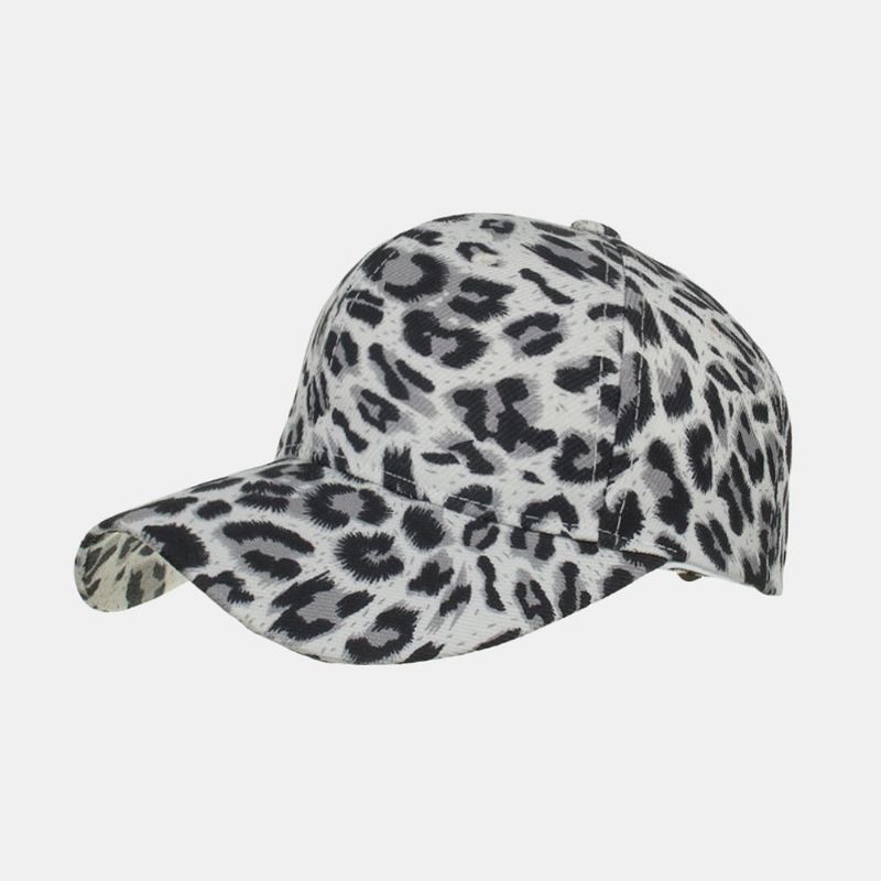 Casquette De Baseball Léopard Femme Homme Chapeau De Soleil Respirant