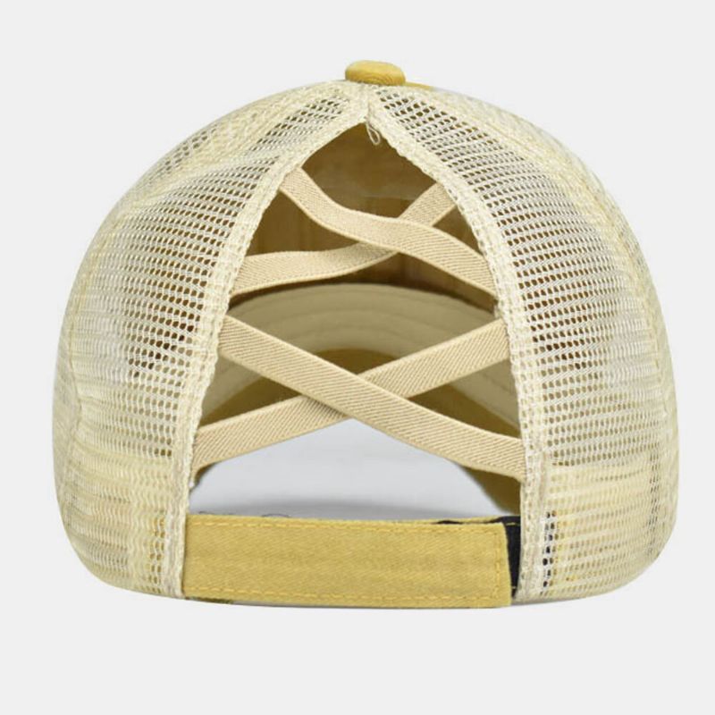 Casquette De Baseball En Maille Respirante En Coton Pour Femme