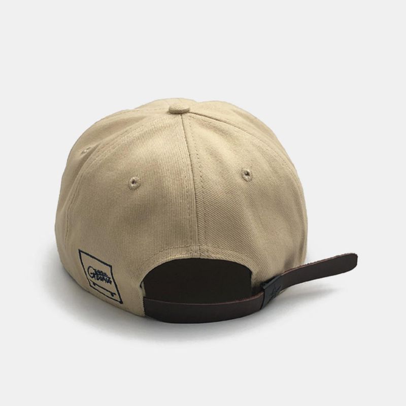 Casquette De Baseball Unisexe American Retro Short Hat