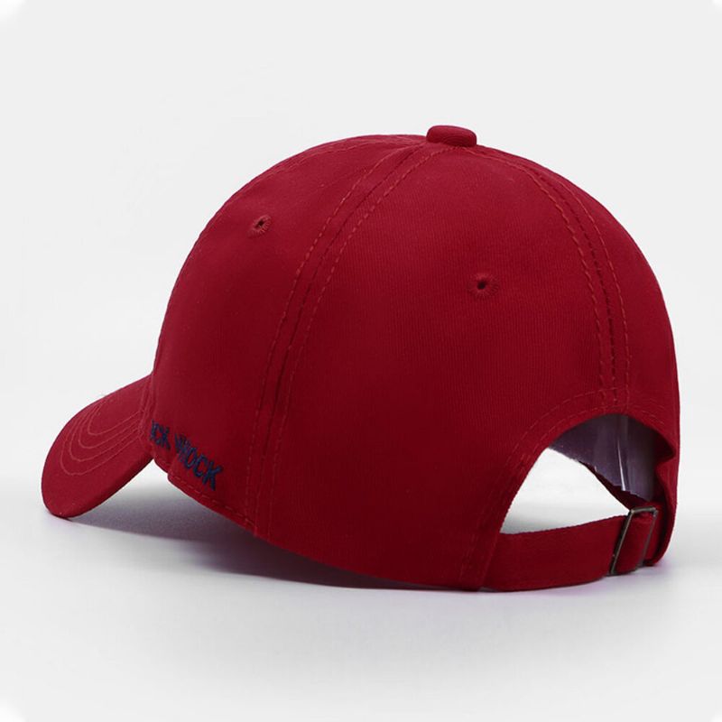 Casquette De Baseball Unisexe En Coton Avec Lettres Brodées