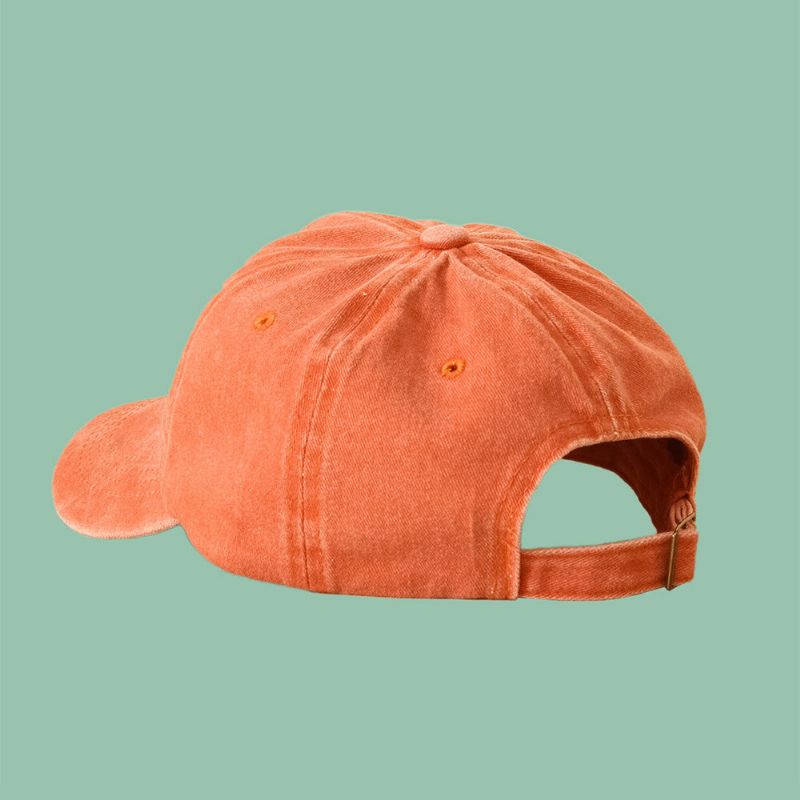 Casquette De Baseball Unisexe En Coton Lavé Motif Serpent Impression Été Extérieur Décontracté Chapeau De Soleil