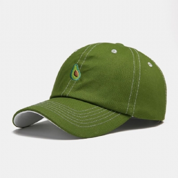 Casquette De Baseball Unisexe À Motif Fruit Vert Avocat