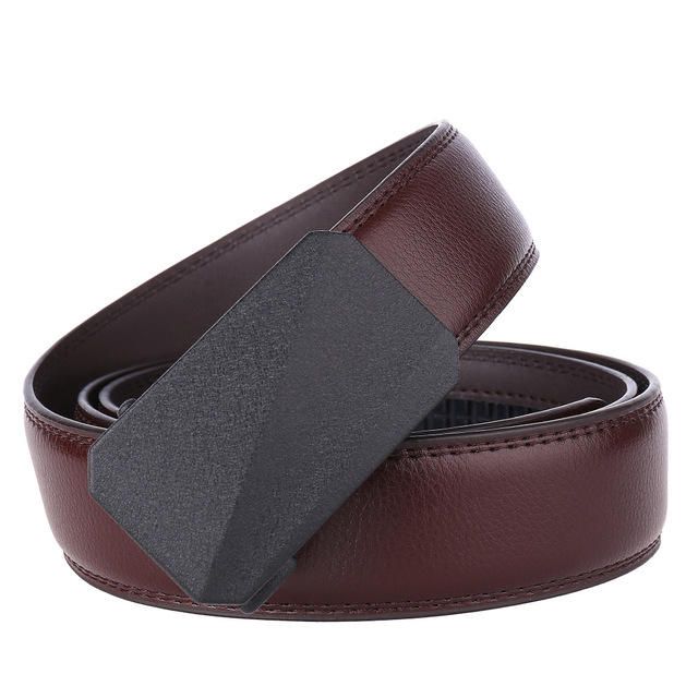 Ceinture À Boucle Automatique En Alliage Ceinture Pour Hommes Ceinture En Cuir