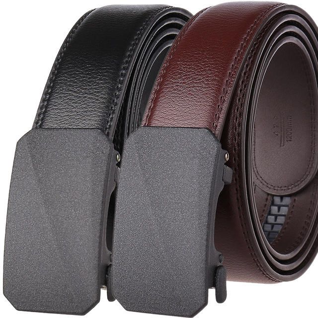 Ceinture À Boucle Automatique En Alliage Ceinture Pour Hommes Ceinture En Cuir