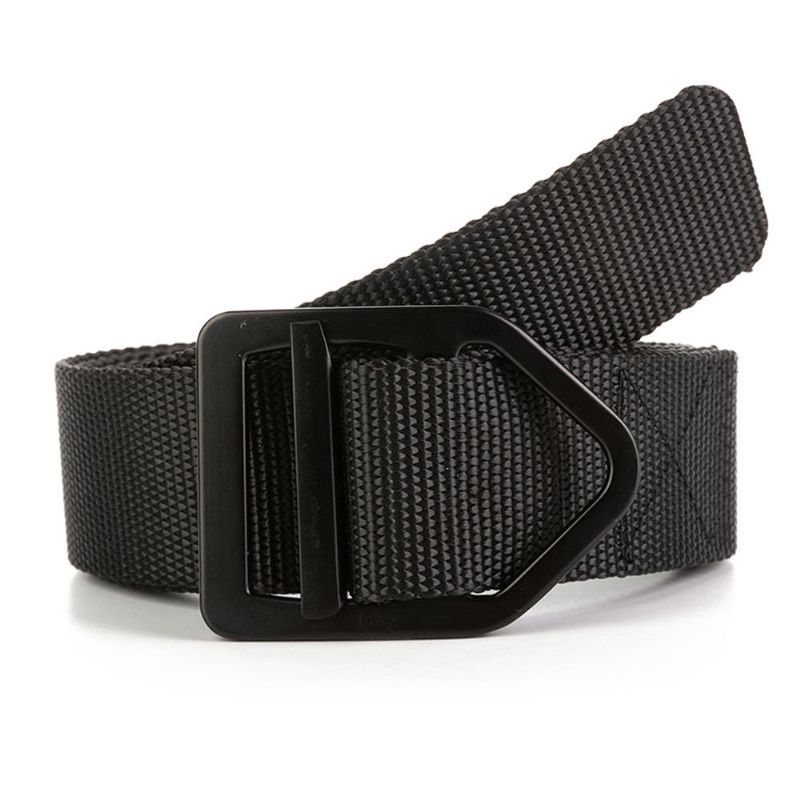 Ceinture En Nylon De 3.8 cm Ceinture À Boucle Lisse Décontractée Pour Hommes Ceinture Tactique De Randonnée