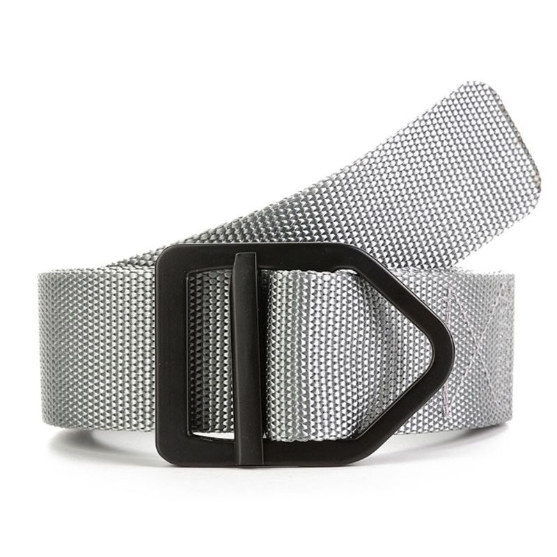 Ceinture En Nylon De 3.8 cm Ceinture À Boucle Lisse Décontractée Pour Hommes Ceinture Tactique De Randonnée