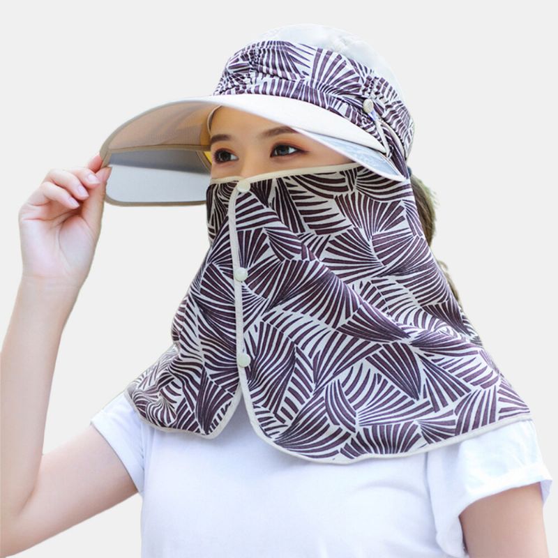 Chapeau De Masque De Protection Solaire Extérieur Avec Pare-soleil