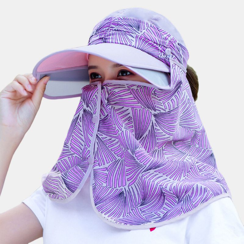 Chapeau De Masque De Protection Solaire Extérieur Avec Pare-soleil