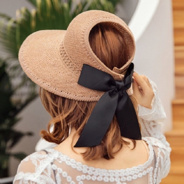 Chapeau De Paille Anti-uv Femme