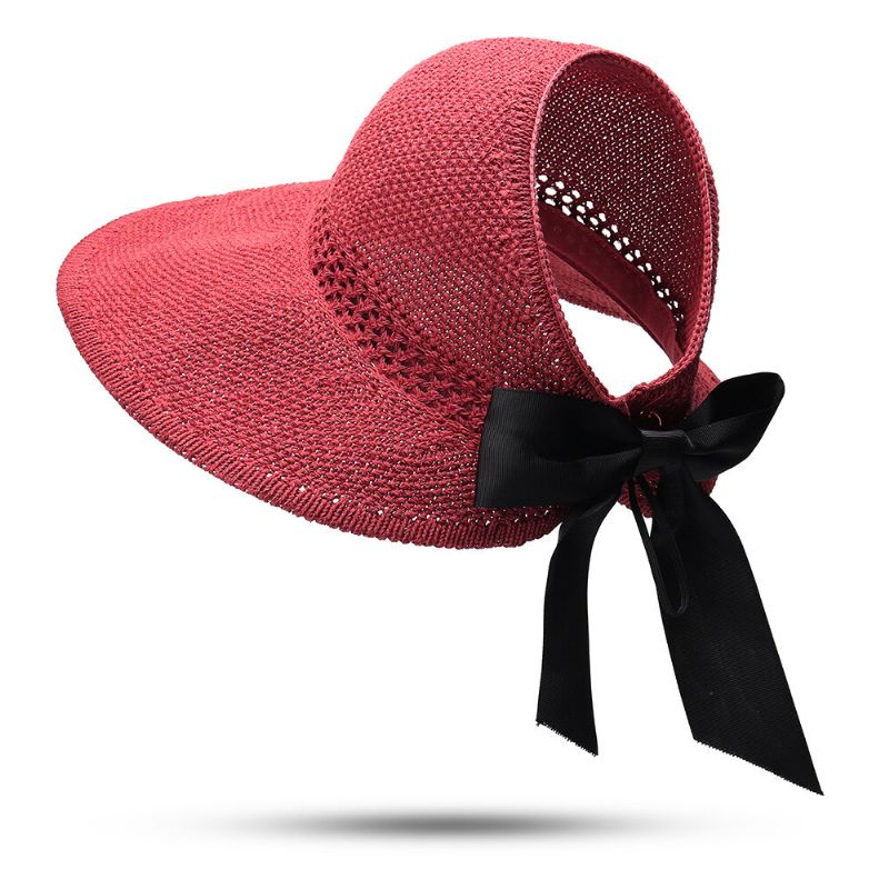 Chapeau De Paille Anti-uv Femme