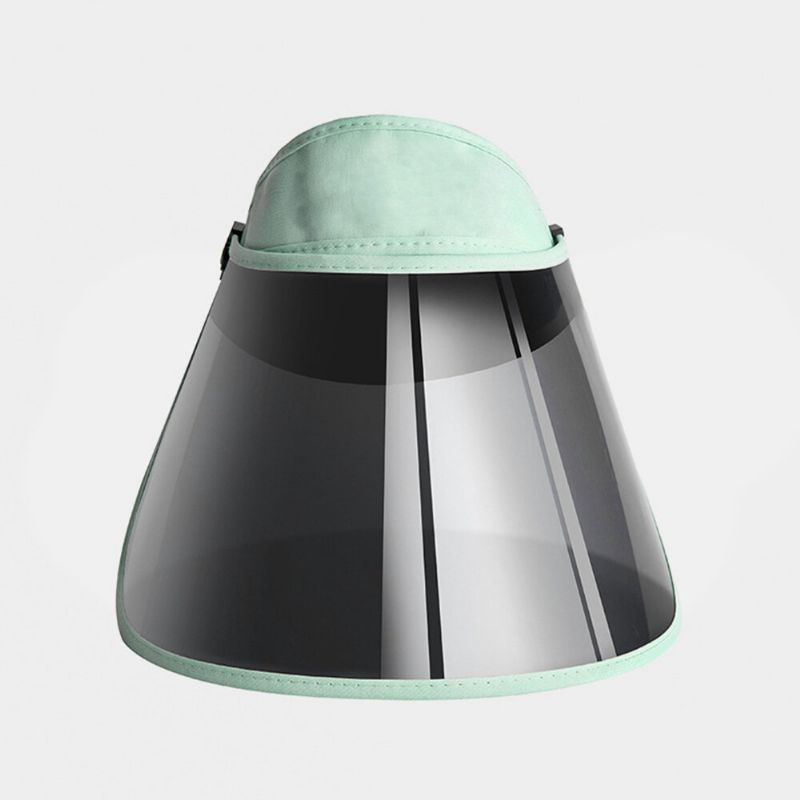 Chapeau Portable Étanche Cap Anti-poussière Anti-uv Big Brim Cover Face Hat Vide Top Hat