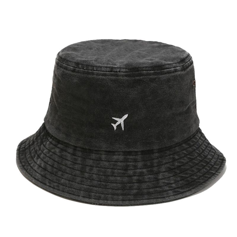 Chapeau De Soleil Brodé Vintage En Pur Coton Pour Homme Polyvalent Et Décontracté