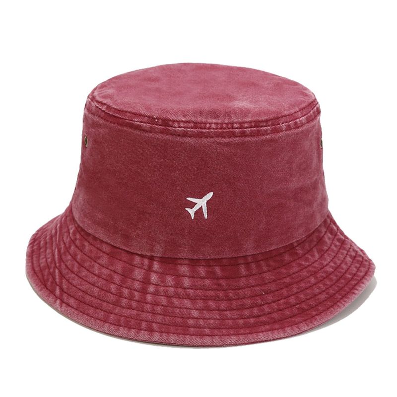 Chapeau De Soleil Brodé Vintage En Pur Coton Pour Homme Polyvalent Et Décontracté