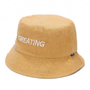 Chapeau De Soleil Vintage En Coton Délavé Pour Homme