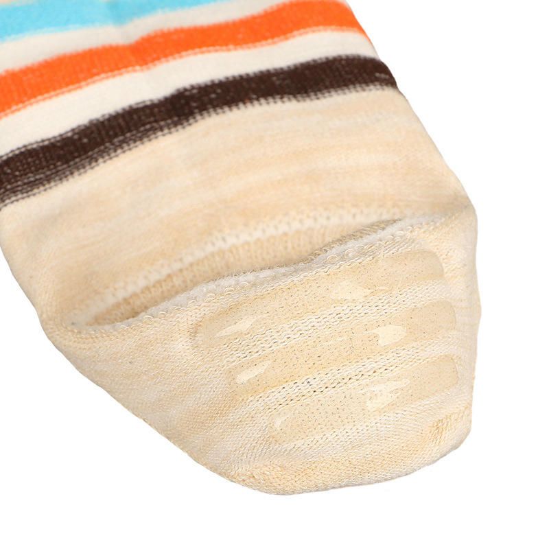 Chaussettes Athlétiques En Coton Peigné Pour Hommes Avec Slip En Silicone