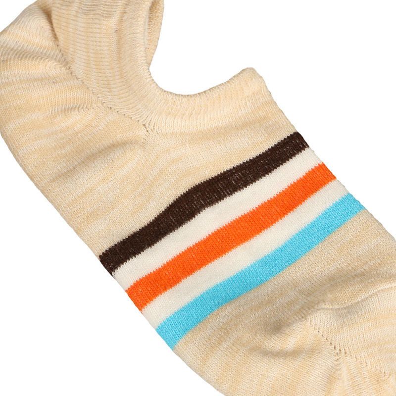 Chaussettes Athlétiques En Coton Peigné Pour Hommes Avec Slip En Silicone