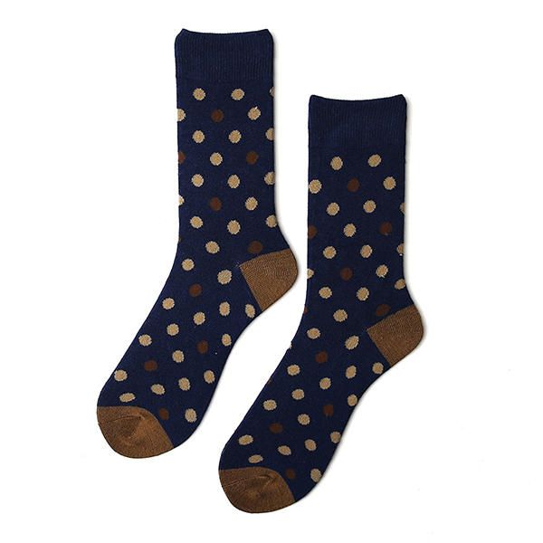 Chaussettes À La Cheville En Patchwork De Coton Pour Hommes