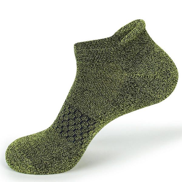 Chaussettes D'été Respirantes En Coton Extensible Pour Hommes