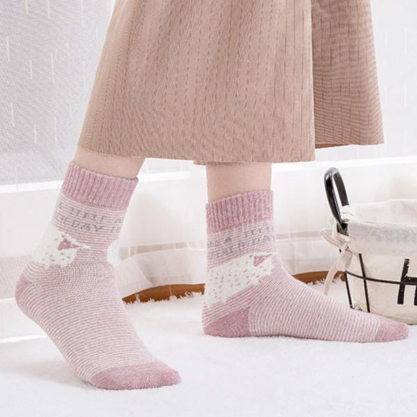 Chaussettes D'hiver Désodorisantes Pour Femmes