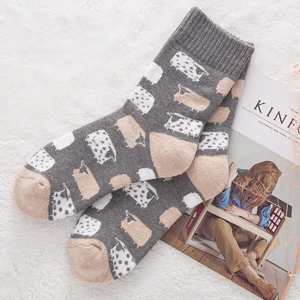 Chaussettes D'hiver Désodorisantes Pour Femmes