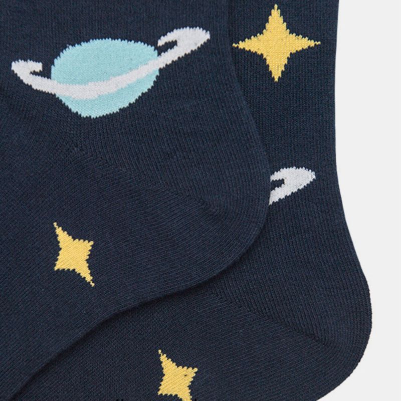 Chaussettes Homme Bas Femme Tendance Starry Sky Tube Cotton Street Chaussettes