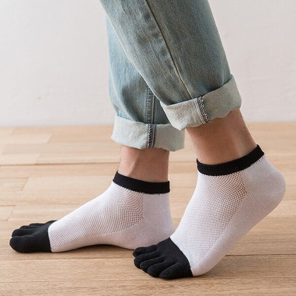 Chaussettes Invisibles Respirantes En Maille De Coton Pour Hommes